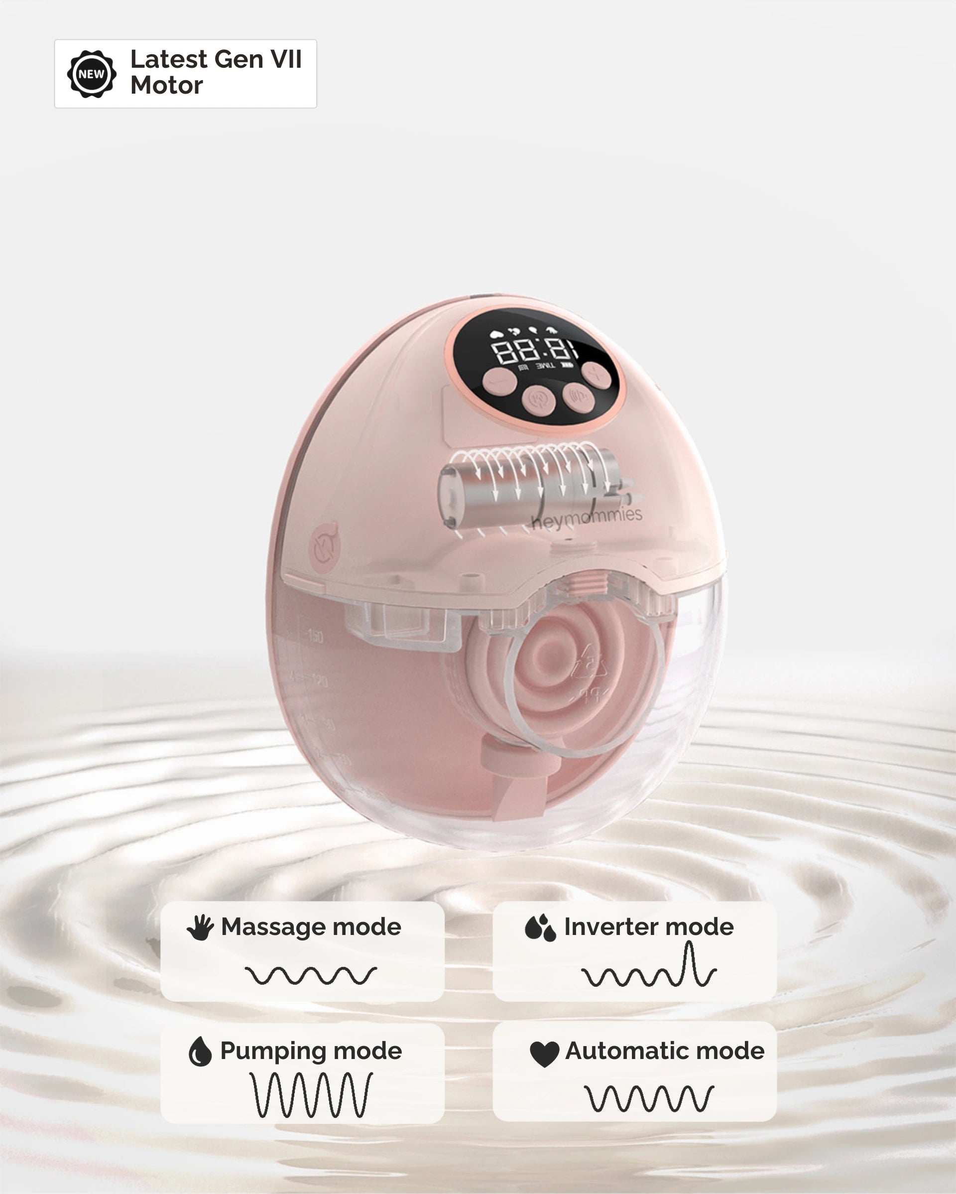 Wearable Breastpump - Heymommies Flow Lite