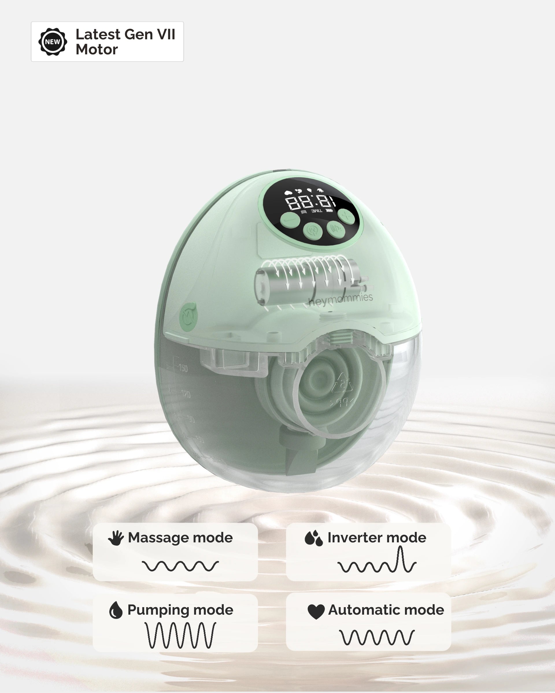 Wearable Breastpump - Heymommies Flow Lite